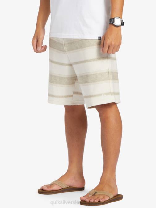 Quiksilver PJ4H327 moški olivno siva super otway odlične kratke trenirke otway