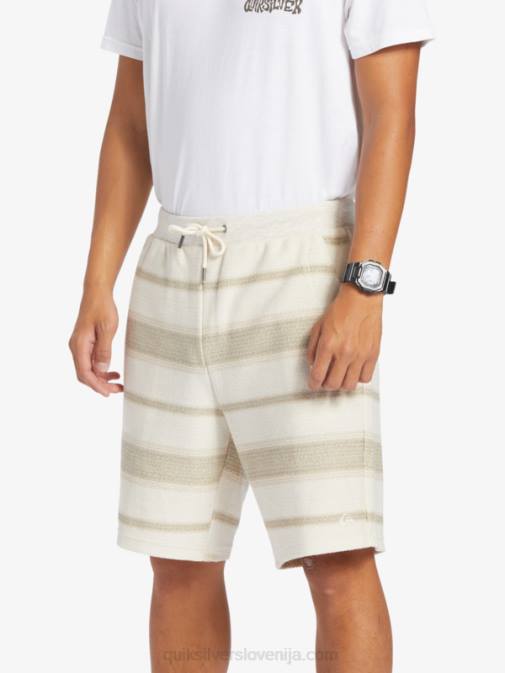 Quiksilver PJ4H327 moški olivno siva super otway odlične kratke trenirke otway