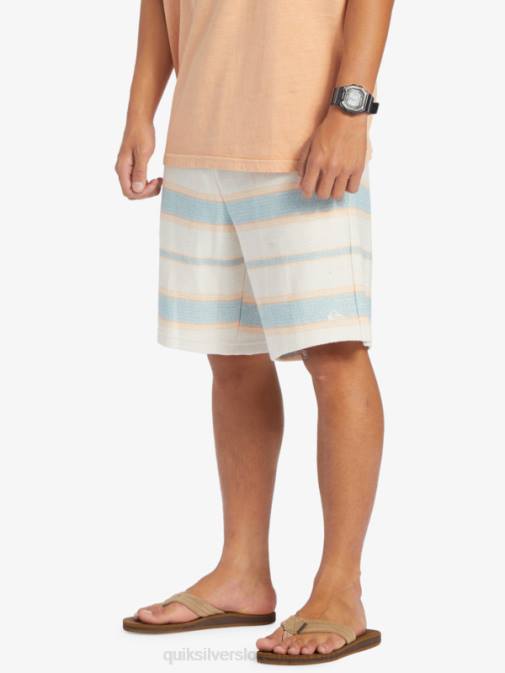 Quiksilver PJ4H328 moški cameo blue super otway odlične kratke trenirke otway