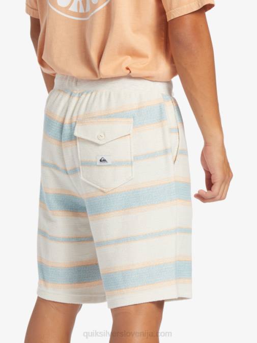Quiksilver PJ4H328 moški cameo blue super otway odlične kratke trenirke otway