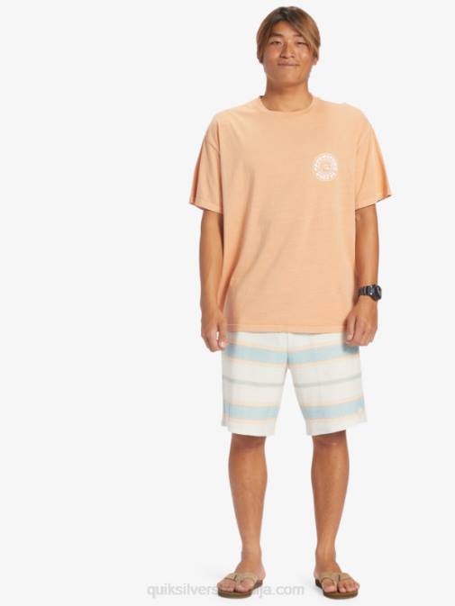 Quiksilver PJ4H328 moški cameo blue super otway odlične kratke trenirke otway