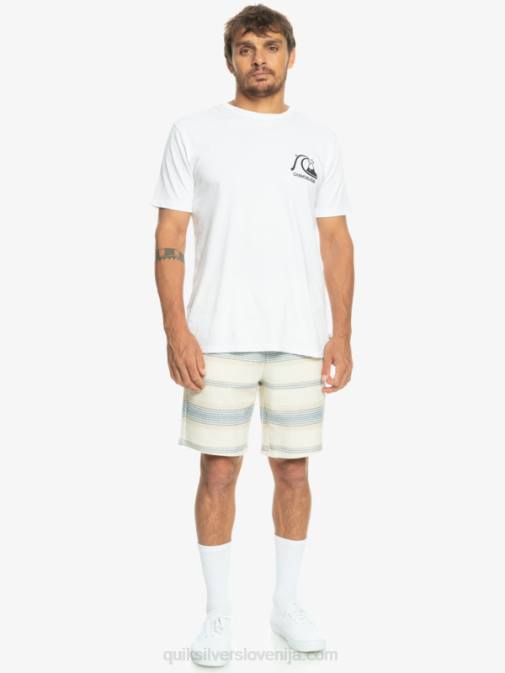 Quiksilver PJ4H330 moški Beringovo morje otway stripe odlične kratke trenirke otway