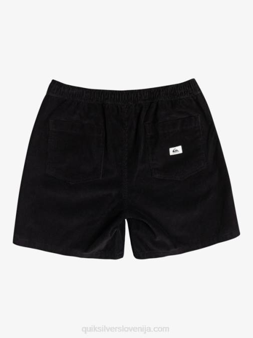 Quiksilver PJ4H360 moški Črna kratke hlače z vrvico