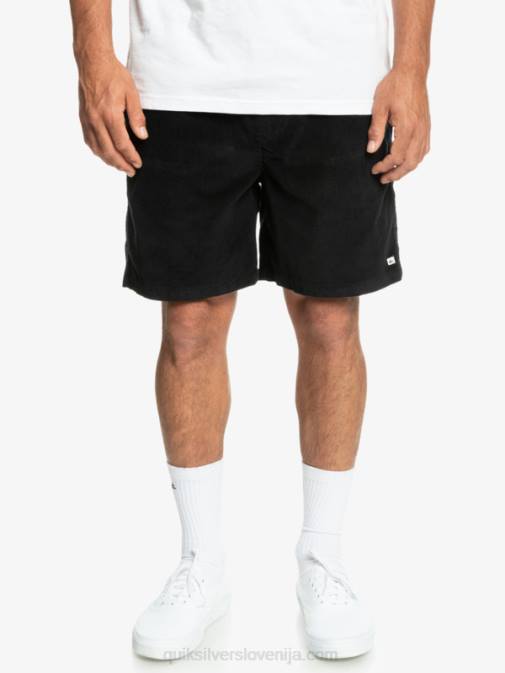 Quiksilver PJ4H360 moški Črna kratke hlače z vrvico