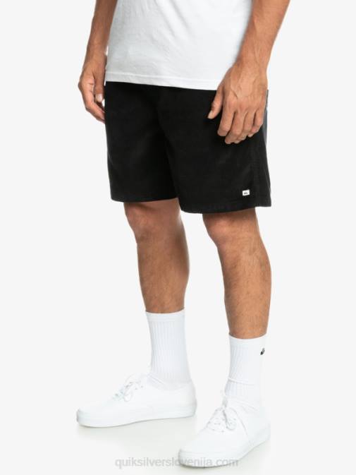 Quiksilver PJ4H360 moški Črna kratke hlače z vrvico