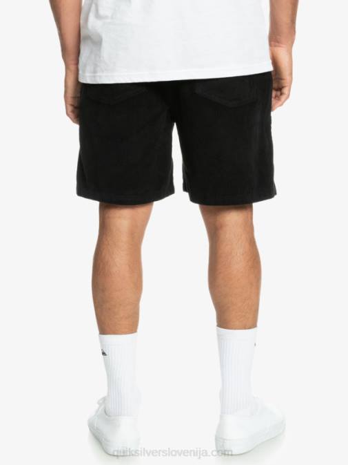 Quiksilver PJ4H360 moški Črna kratke hlače z vrvico