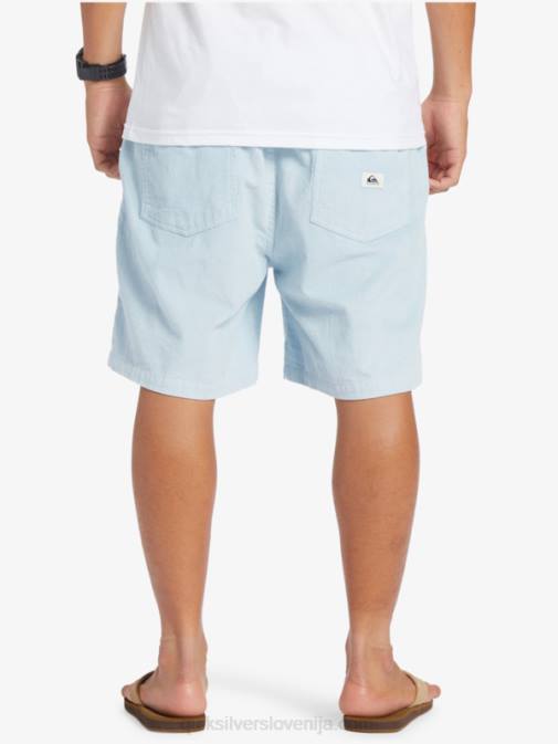 Quiksilver PJ4H361 moški nebeško modra kratke hlače z vrvico