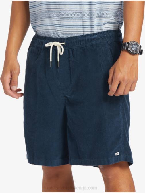 Quiksilver PJ4H362 moški polnočna mornarica kratke hlače z vrvico