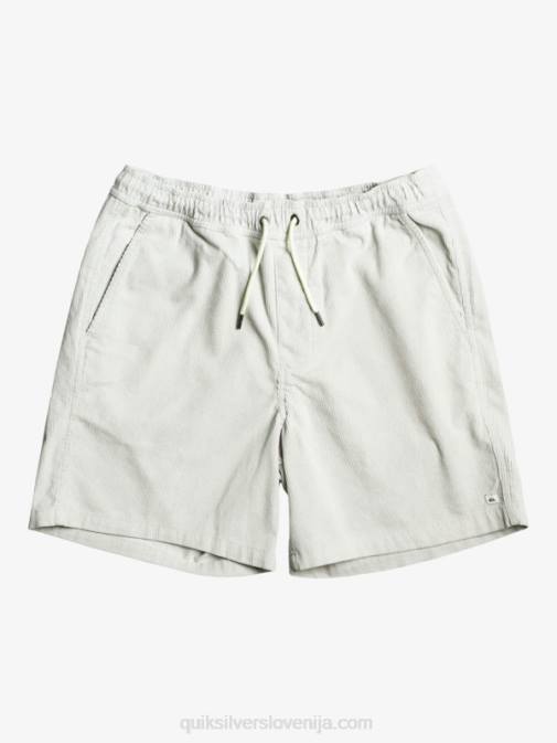 Quiksilver PJ4H363 moški sivo vijolična kratke hlače z vrvico