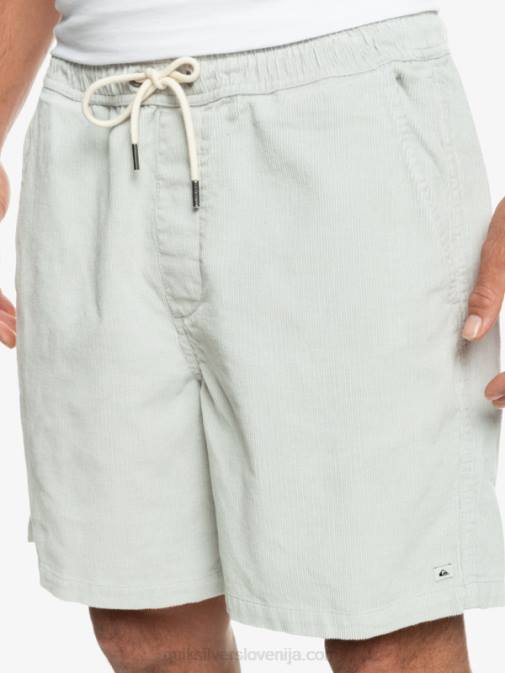 Quiksilver PJ4H363 moški sivo vijolična kratke hlače z vrvico