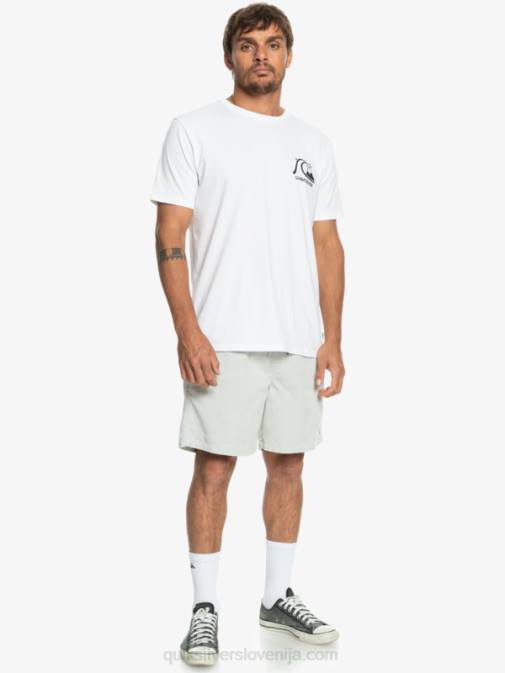 Quiksilver PJ4H363 moški sivo vijolična kratke hlače z vrvico
