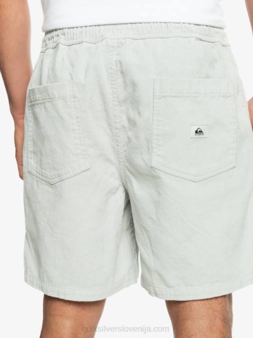 Quiksilver PJ4H363 moški sivo vijolična kratke hlače z vrvico