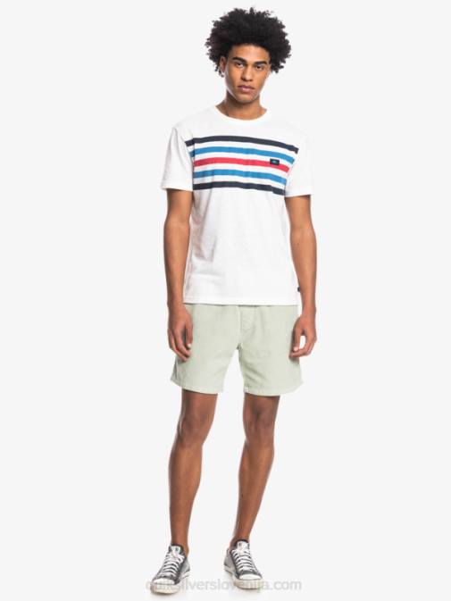 Quiksilver PJ4H365 moški puščavski žajbelj kratke hlače z vrvico