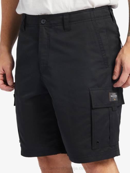 Quiksilver PJ4H785 moški Črna kratke hlače waterman maldive atoll cargo 20
