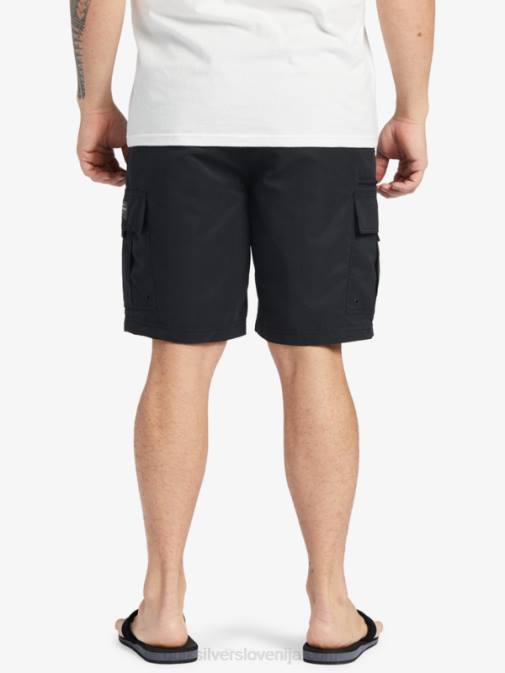 Quiksilver PJ4H785 moški Črna kratke hlače waterman maldive atoll cargo 20