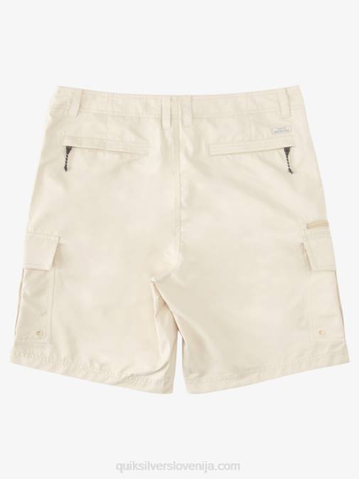 Quiksilver PJ4H786 moški rjavi riž kratke hlače waterman maldive atoll cargo 20