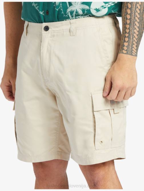 Quiksilver PJ4H786 moški rjavi riž kratke hlače waterman maldive atoll cargo 20