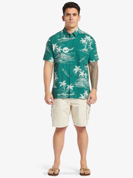 Quiksilver PJ4H786 moški rjavi riž kratke hlače waterman maldive atoll cargo 20