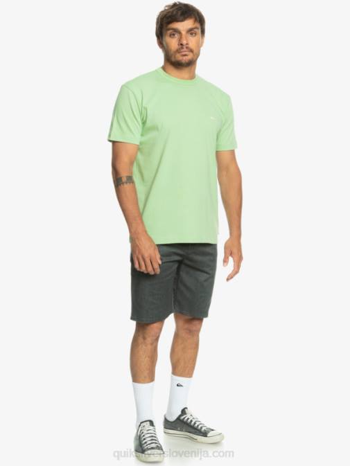 Quiksilver PJ4H855 moški temno sivo vresje raztegljive kratke hlače chino 20 union za vsak dan
