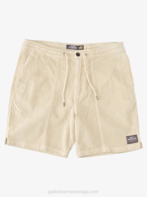 Quiksilver PJ4H873 moški rjavi riž kratke hlače iz samleta waterman