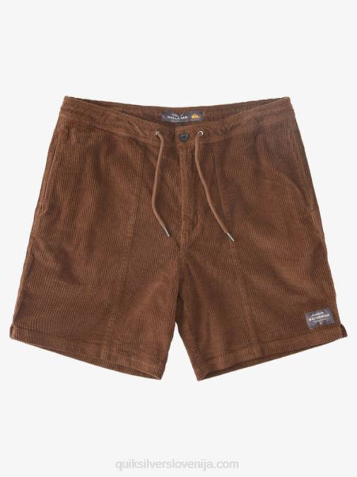 Quiksilver PJ4H875 moški temna zemlja kratke hlače iz samleta waterman