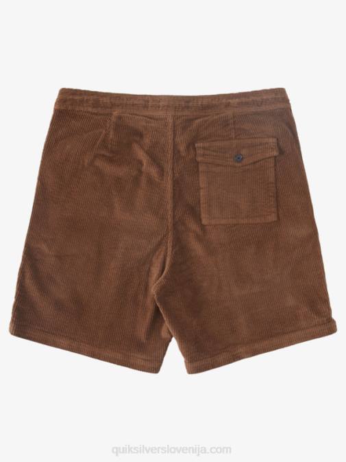 Quiksilver PJ4H875 moški temna zemlja kratke hlače iz samleta waterman