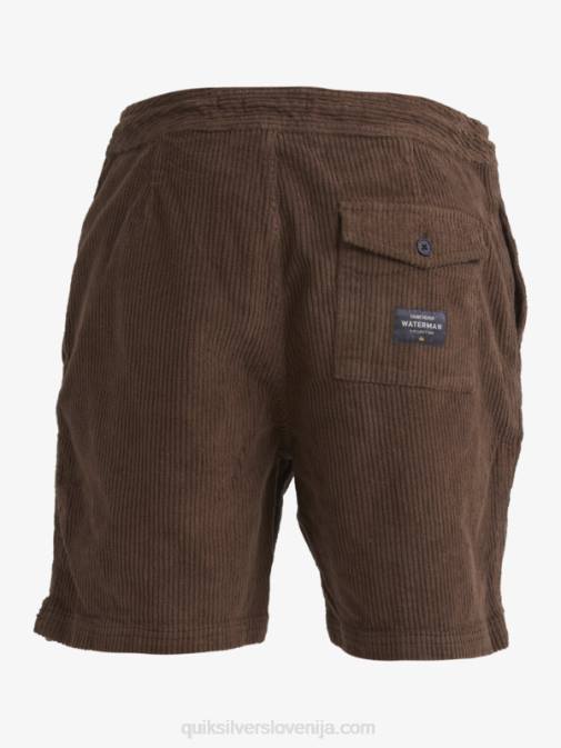 Quiksilver PJ4H875 moški temna zemlja kratke hlače iz samleta waterman