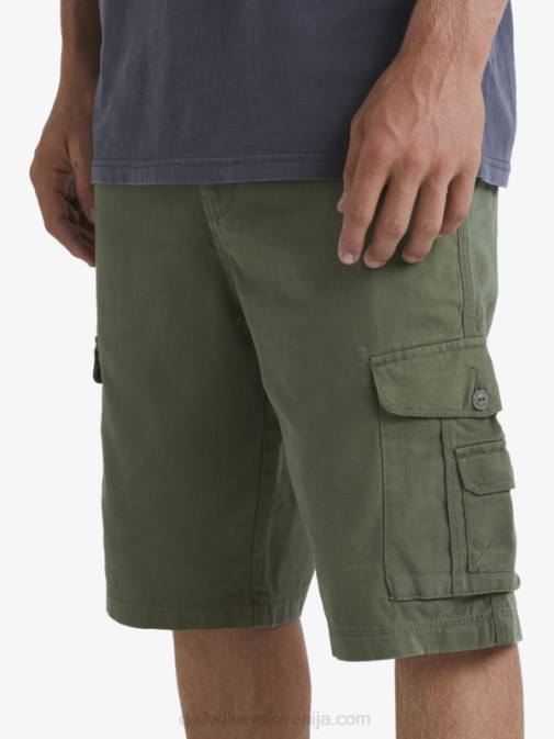 Quiksilver PJ4H954 moški štiriperesna deteljica ključne bojne kratke hlače