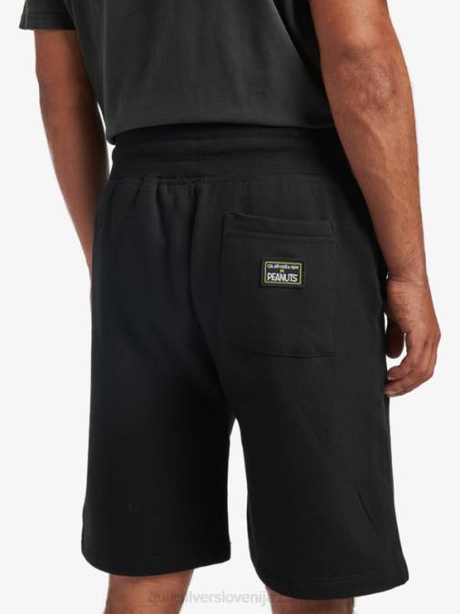 Quiksilver x Peanuts PJ4H1883 moški Črna kratke hlače lokalnih legend