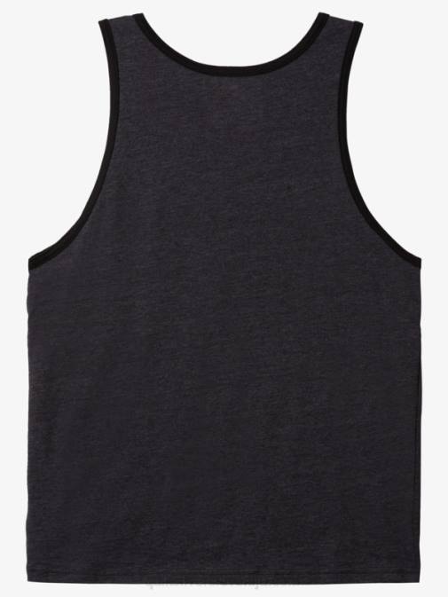 Quiksilver PJ4H1337 moški oglje resje poenostavljena tank majica s kratkimi rokavi
