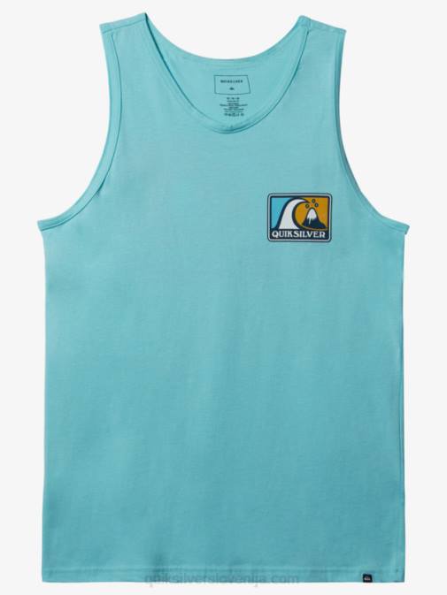 Quiksilver PJ4H165 moški angelsko modra rezervoar z mehkimi mehurčki