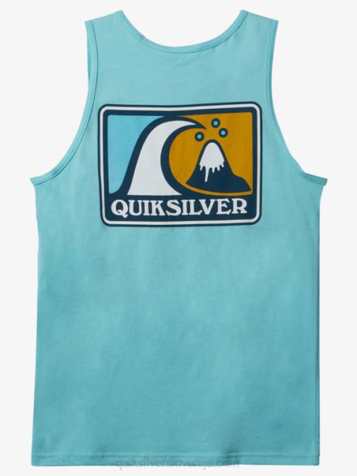 Quiksilver PJ4H165 moški angelsko modra rezervoar z mehkimi mehurčki