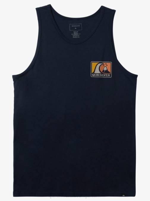 Quiksilver PJ4H166 moški mornarsko modri blazer rezervoar z mehkimi mehurčki