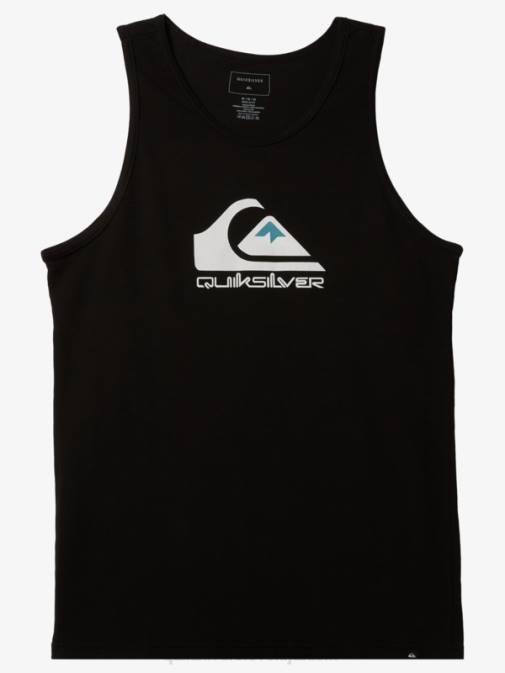 Quiksilver PJ4H262 moški Črna velik rezervoar z logotipom