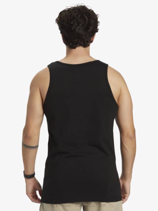 Quiksilver PJ4H262 moški Črna velik rezervoar z logotipom