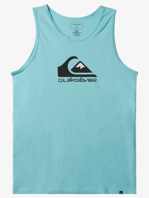 Quiksilver PJ4H265 moški angelsko modra velik rezervoar z logotipom