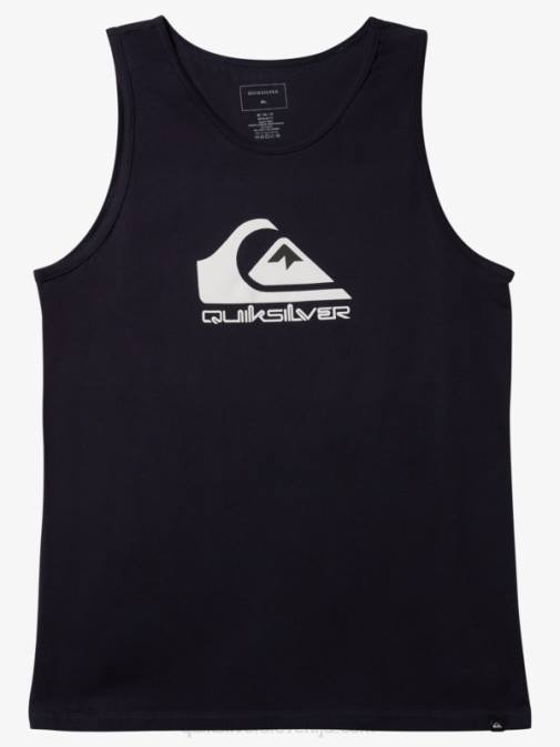 Quiksilver PJ4H269 moški mornarsko modri blazer velik rezervoar z logotipom
