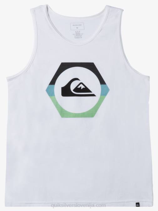 Quiksilver PJ4H429 moški bela rezervoar za spreminjanje oblike