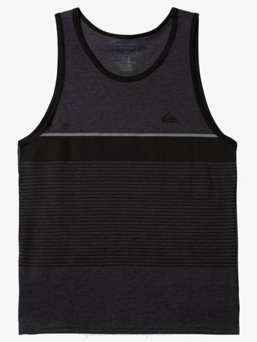 Quiksilver PJ4H453 moški oglje resje tijuana stripe tank