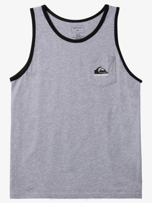 Quiksilver PJ4H556 moški atletsko resje omni pocket tank majica s kratkimi rokavi