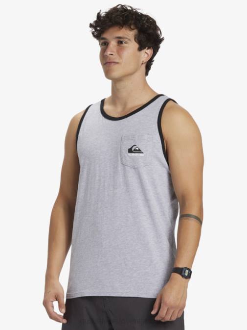Quiksilver PJ4H556 moški atletsko resje omni pocket tank majica s kratkimi rokavi
