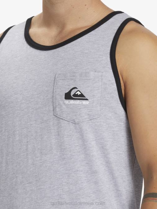 Quiksilver PJ4H556 moški atletsko resje omni pocket tank majica s kratkimi rokavi