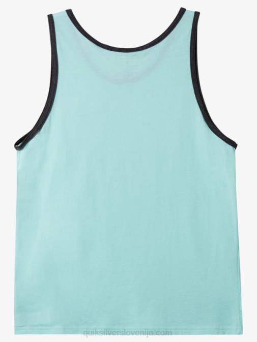 Quiksilver PJ4H559 moški beach glass heather omni pocket tank majica s kratkimi rokavi