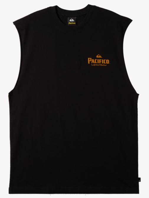 Quiksilver x Pacifico PJ4H4 moški Črna ravni strelec tank
