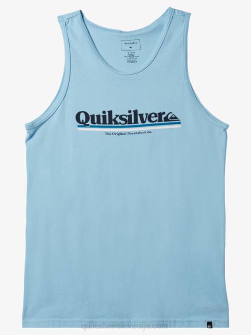 Quiksilver PJ4H1002 moški modro nebo majica med črtami