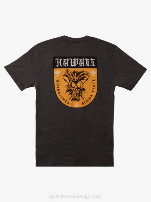 Quiksilver PJ4H1006 moški oglje resje hawaii ikaika majica s ščitom