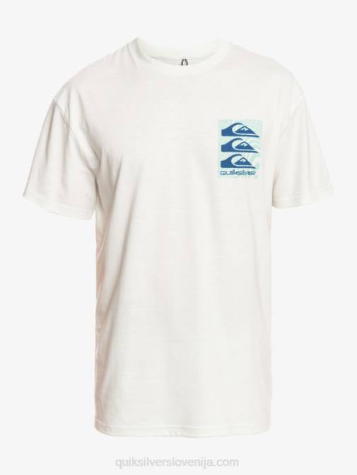Quiksilver PJ4H1013 moški Sneguljčica majica z deformiranimi vzorci