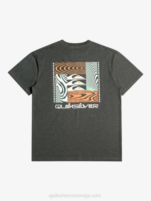 Quiksilver PJ4H1014 moški fantom majica z deformiranimi vzorci