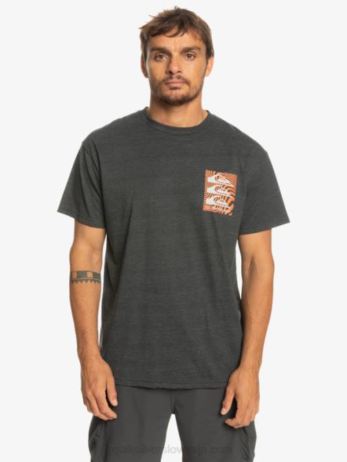 Quiksilver PJ4H1014 moški fantom majica z deformiranimi vzorci