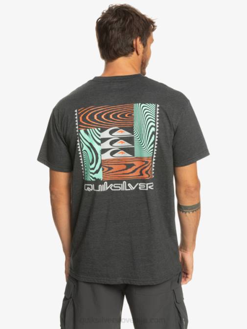 Quiksilver PJ4H1014 moški fantom majica z deformiranimi vzorci